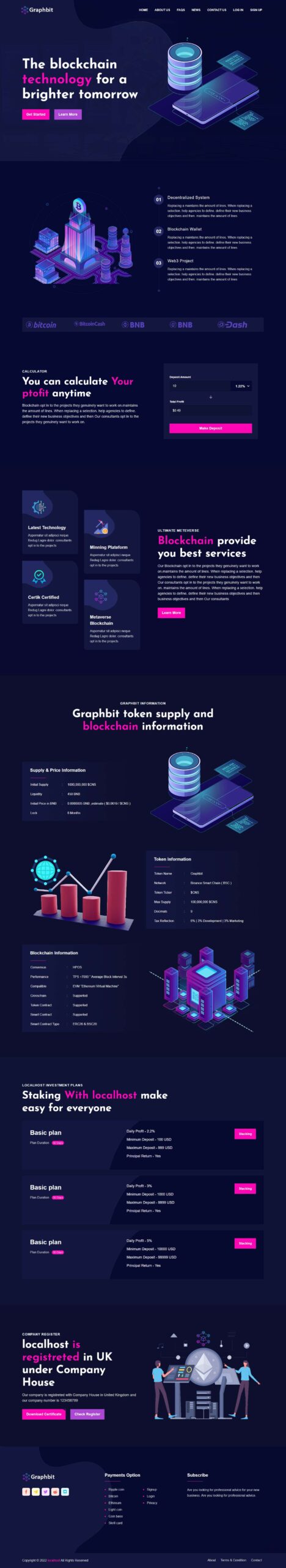 Goldcoders HYIP Template 06