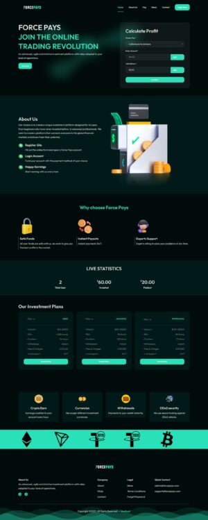 Goldcoders HYIP Template 12
