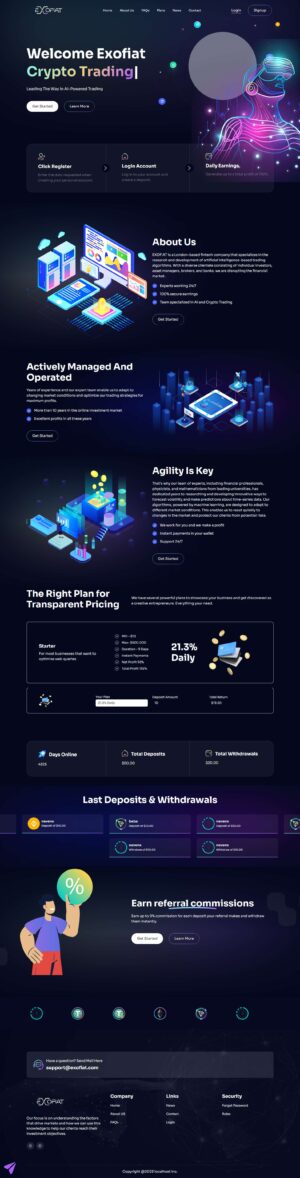 Goldcoders HYIP Template 13