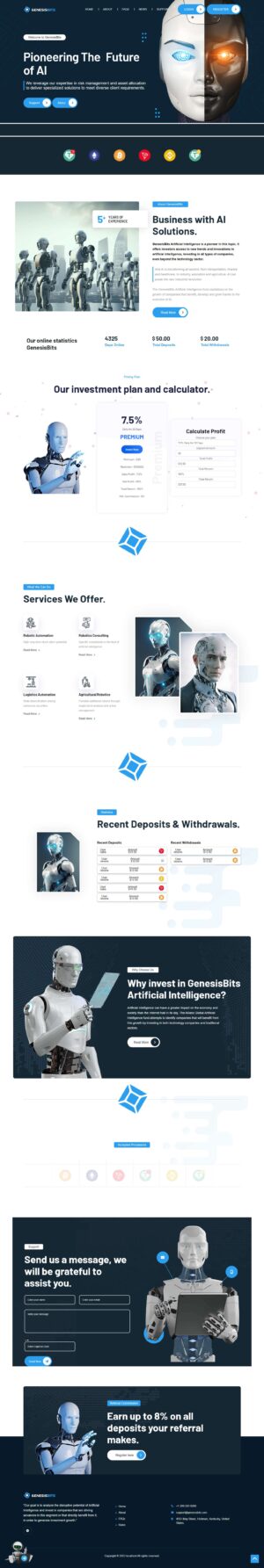 Goldcoders HYIP Template 16