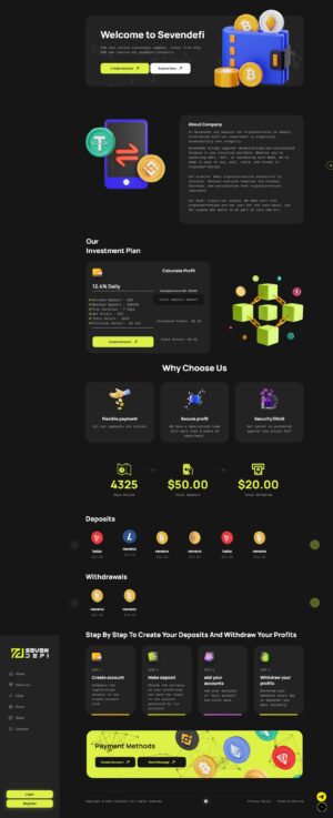 Goldcoders HYIP Template 18