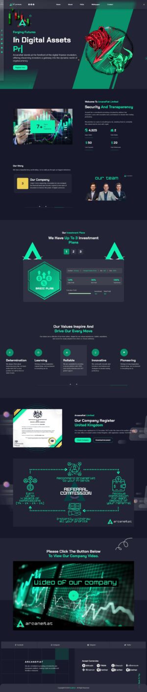 Goldcoders HYIP Template 20