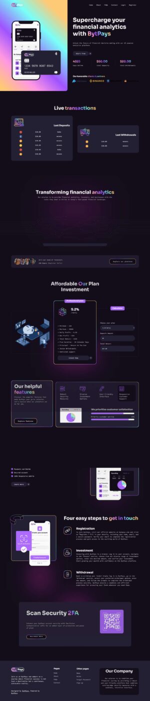 Goldcoders HYIP Template 22
