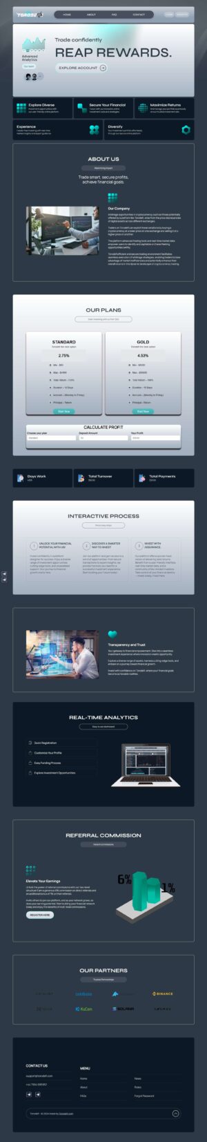 Goldcoders HYIP Template 23
