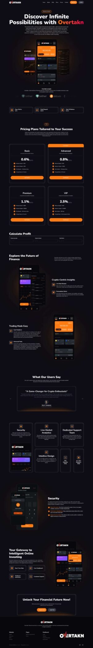 Goldcoders HYIP Template 24