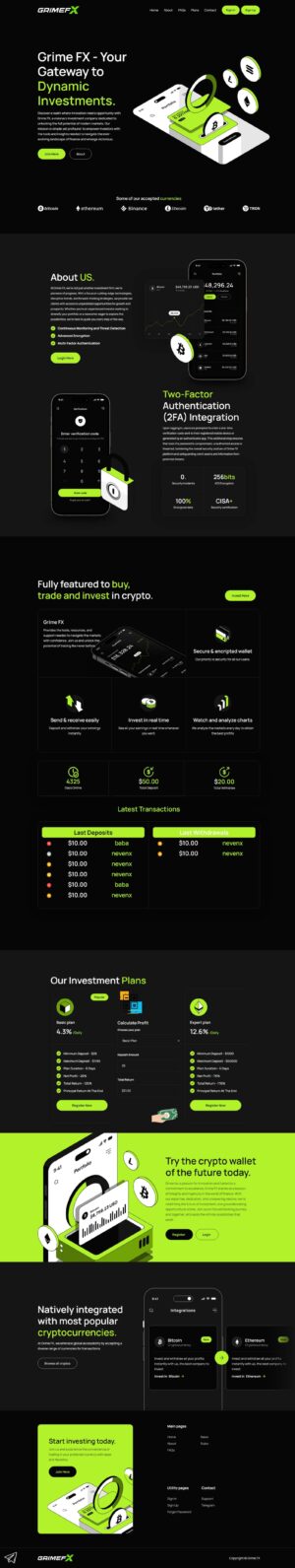 Goldcoders HYIP Template 25