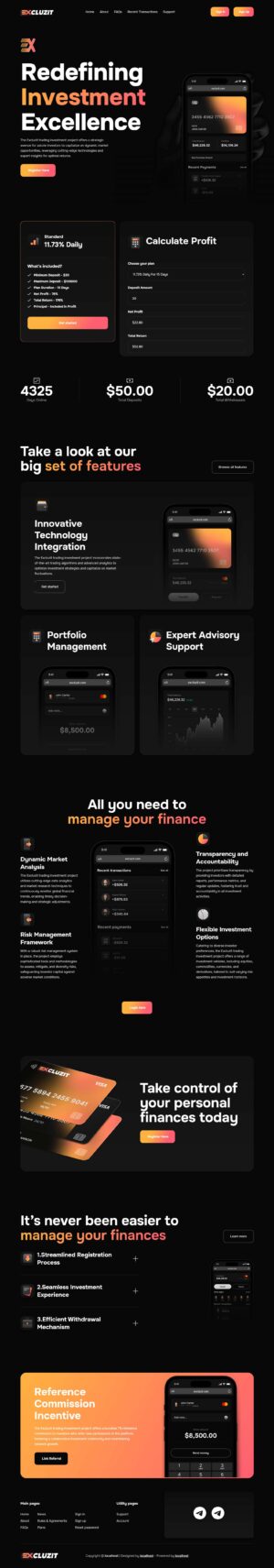 Goldcoders HYIP Template 26