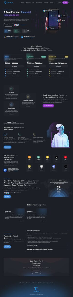 Goldcoders HYIP Template 27