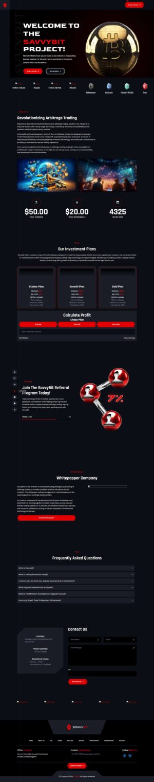 Goldcoders HYIP Template 32