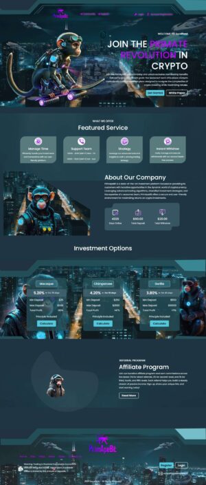 Goldcoders HYIP Template 34