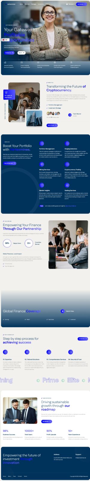 Goldcoders HYIP Template 42