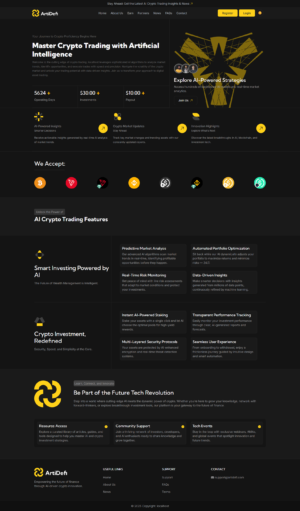 Goldcoders HYIP Template 44