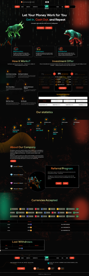 Goldcoders HYIP Template 45