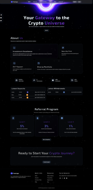 Goldcoders HYIP Template 46