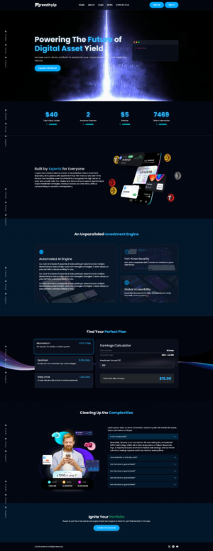 Goldcoders HYIP Template 64